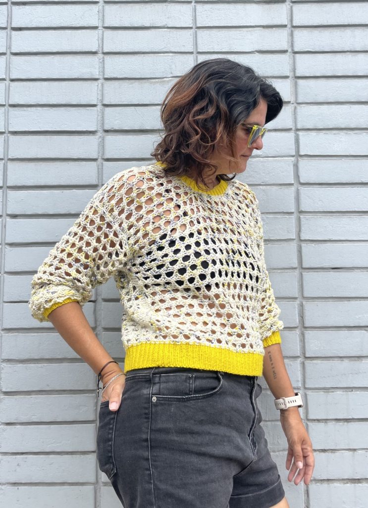 Look at my holes by James N Watts - Stitch Lab yarns
